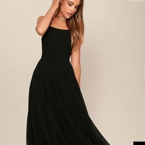 Black LULUS gown